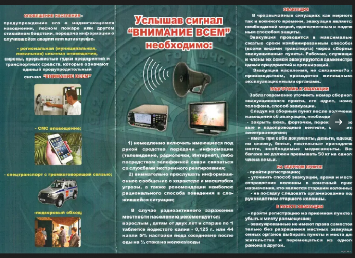 Правила поведения в условиях совершения теракта